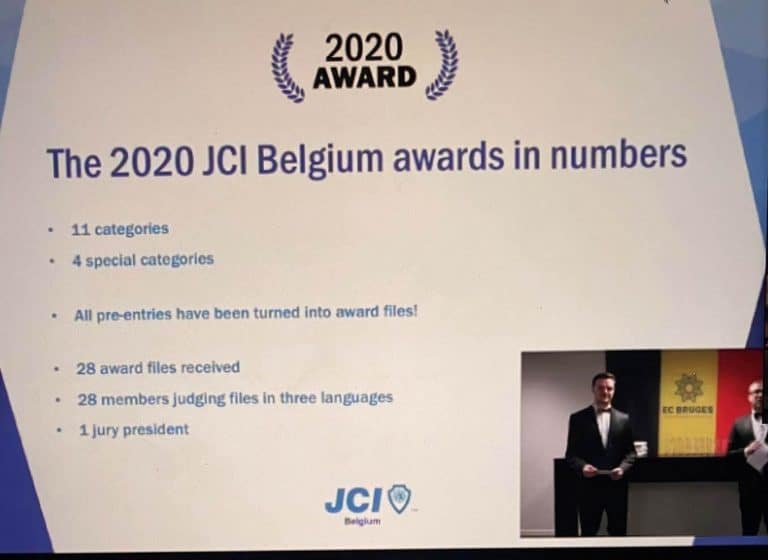 JCI Belgium Awards 2020
